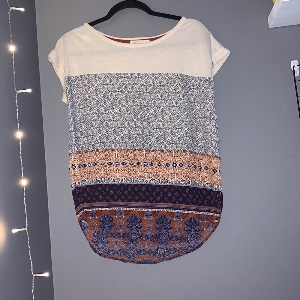 Patterned Tee